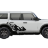 High Mountain Side Decals Graphics for Ford Bronco