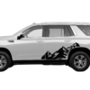 High mountain side graphics decals compatible with GMC Yukon