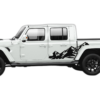 High mountain side graphics decals compatible with Jeep Gladiator JT