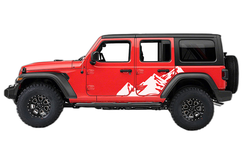 High Mountain Side Graphics for Jeep Wrangler JL - Image 2