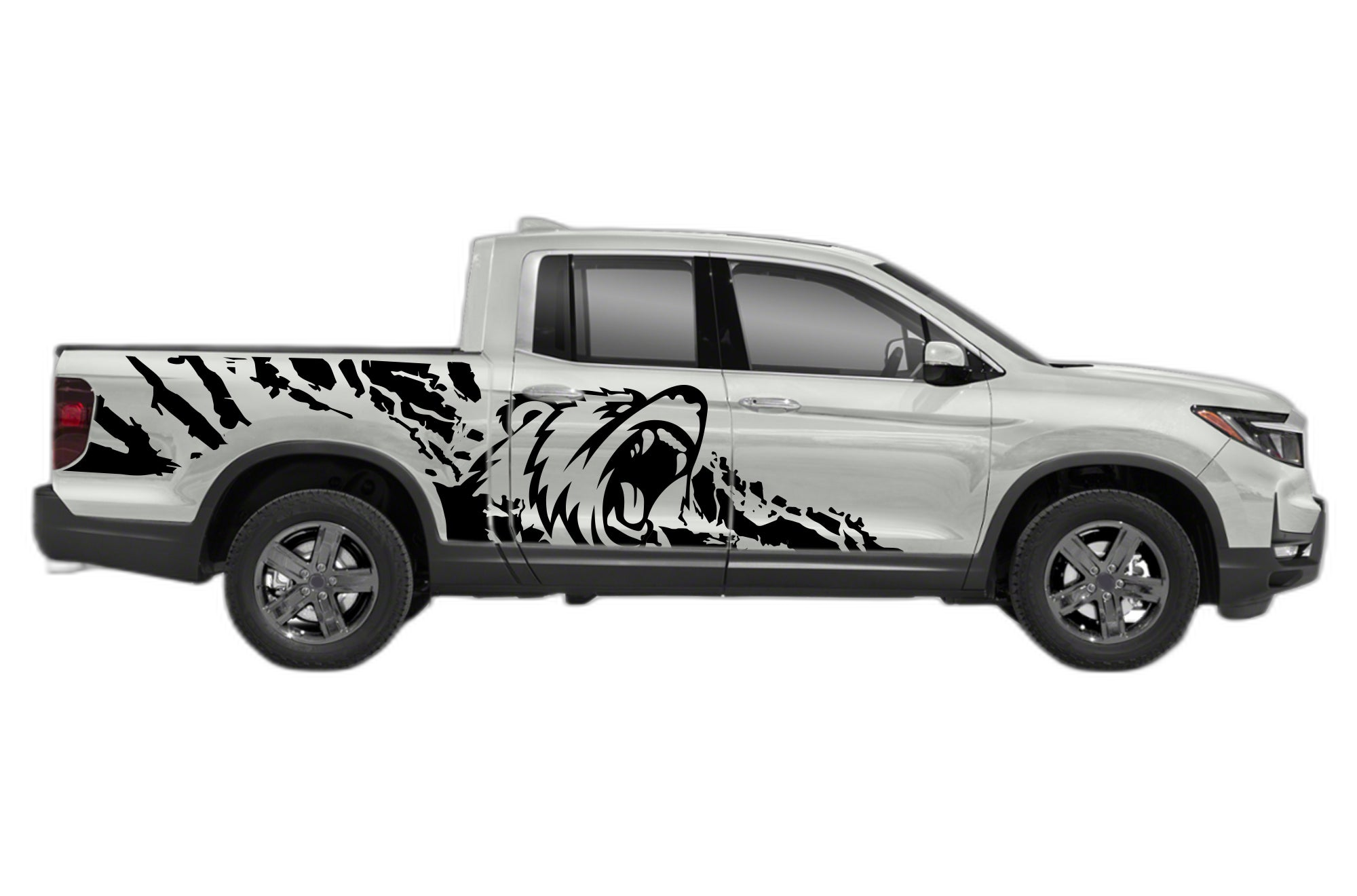 Bear splash side decals graphics compatible with Honda Ridgeline