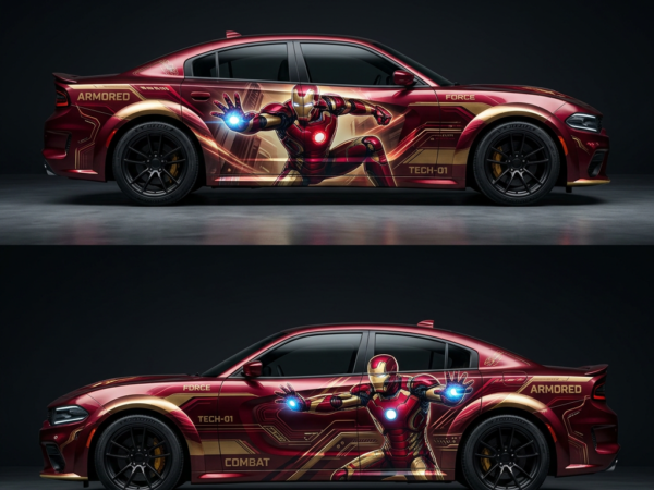 🛡️🚀 Iron Man Infinity War Wrap - Avenger Ready