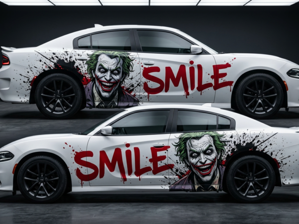 🤡😁 Joker 2019 Car Wrap - Put On A Happy Face