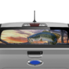 Largemouth Bass Perforated Rear Window Decal Graphics for Ford Maverick