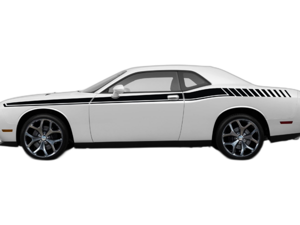 Long Side Stripes Graphics for Dodge Challenger