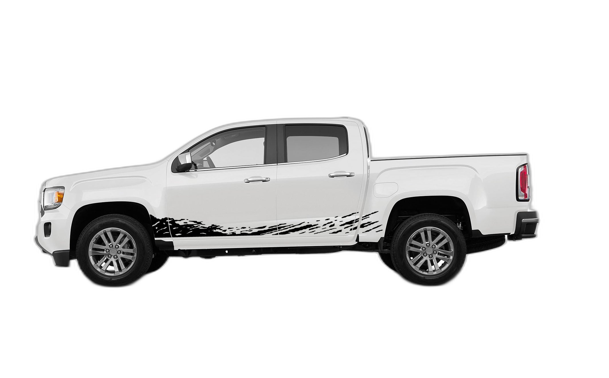 Lower Mud Splash Decals Graphics for GMC Canyon 2015-2022