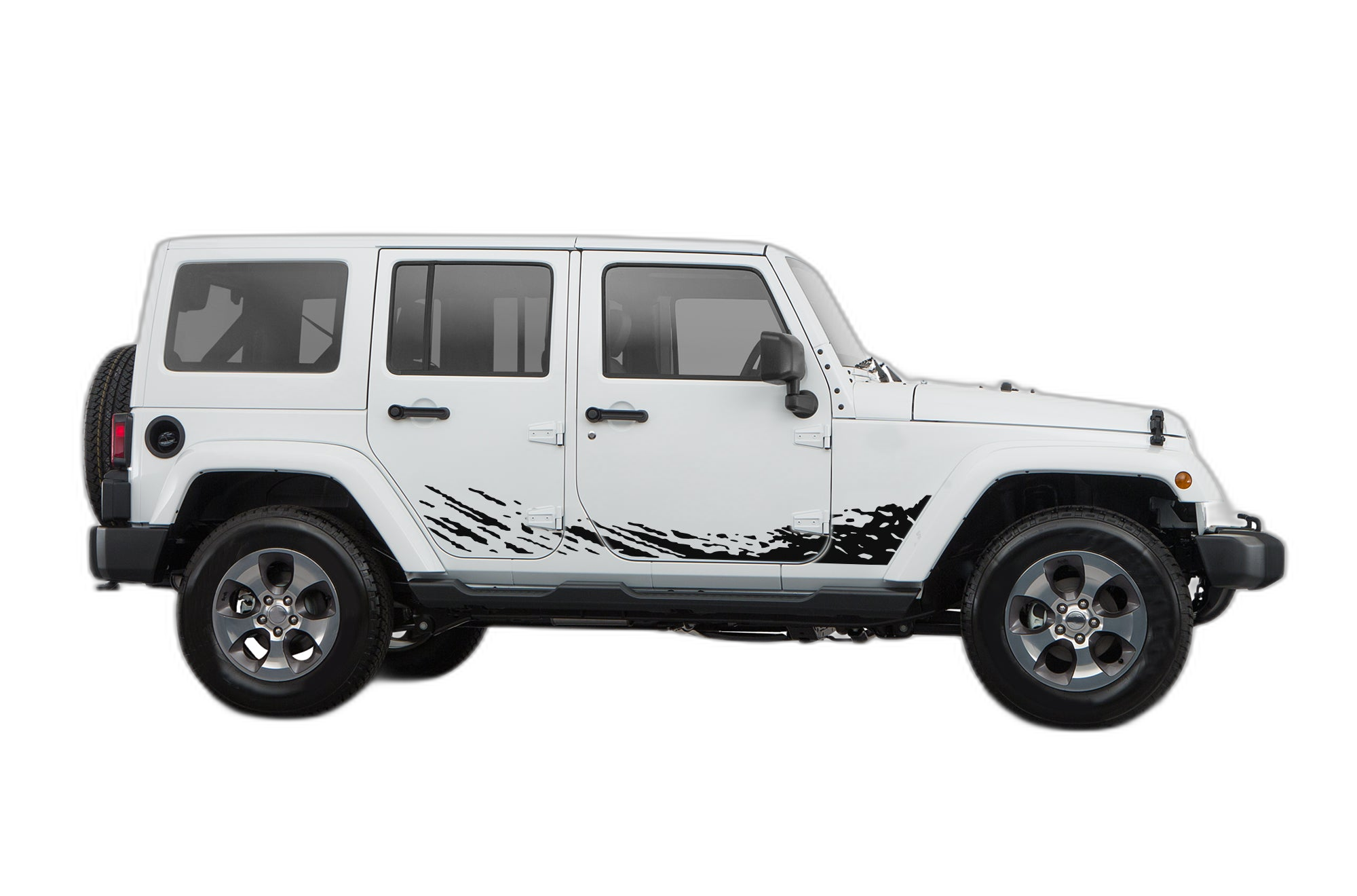 Lower Mud Splash Decals Graphics for Jeep Wrangler JK