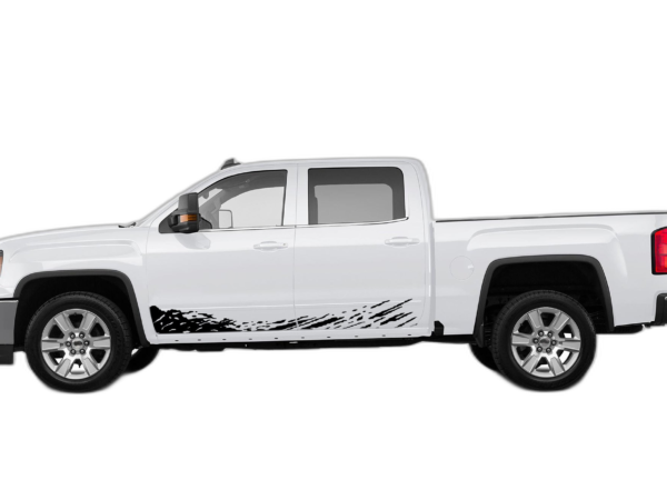 Lower mud splash side decals graphics compatible with GMC Sierra 2014-2018
