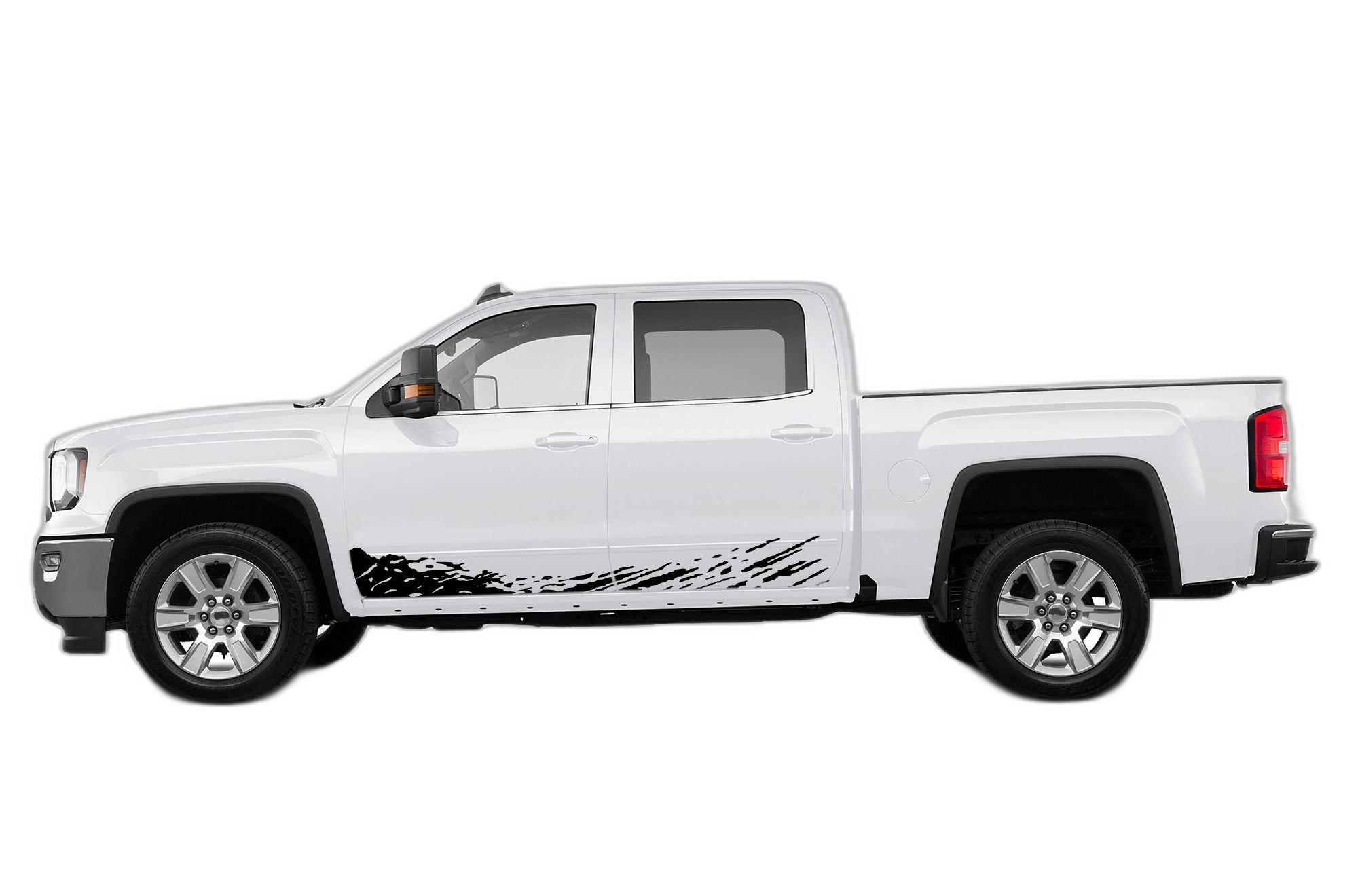 Lower mud splash side decals graphics compatible with GMC Sierra 2014-2018