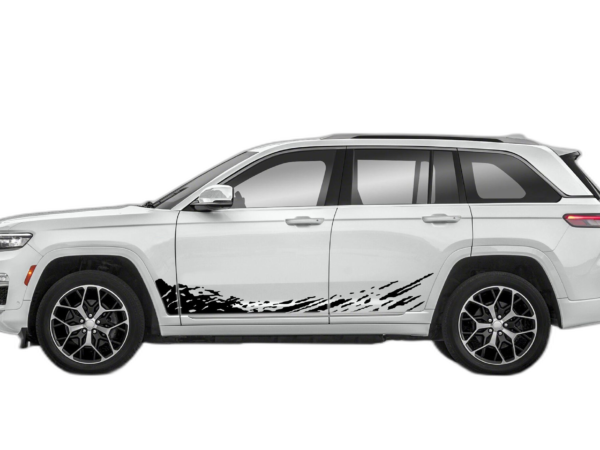 Lower Mud Splash Side Decals Graphics for Jeep Grand Cherokee