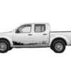 Lower mud splash side decals graphics compatible with Nissan Frontier 2005-2021