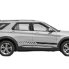 Lower panel side stripes decals graphics compatible with Ford Explorer