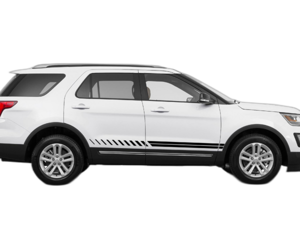 Lower Panel Side Stripes Decals Graphics for Ford Explorer 2011-2019