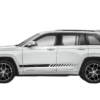 Lower panel side stripes decals graphics compatible with Jeep Grand Cherokee