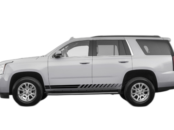Lower panel side stripes graphics decals compatible with GMC Yukon 2015-2020
