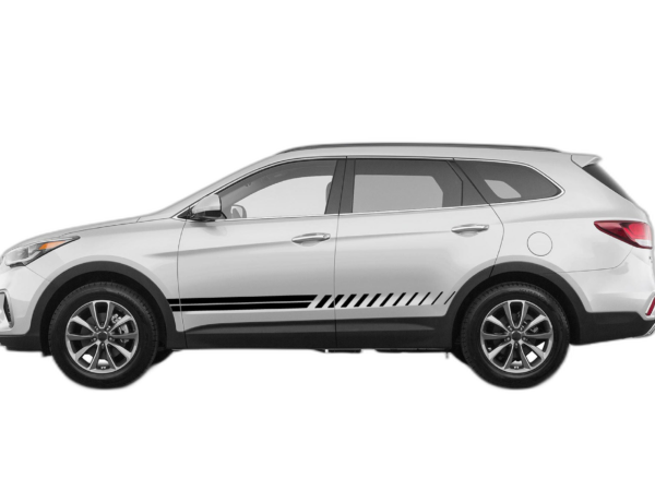 Lower Panel Stripes Graphics for Hyundai Santa Fe 2019-2023