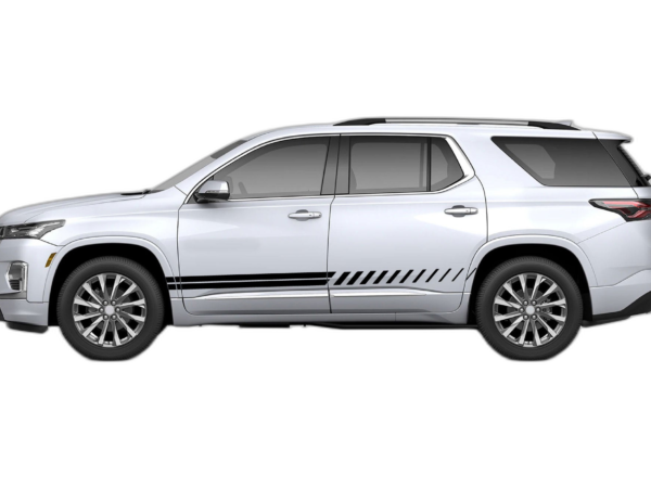 Lower Panel Stripes Side Graphics for Chevrolet Traverse 2018-2023
