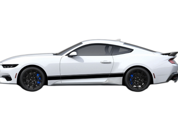 Lower Road Stripes Graphics Side Decals for Ford Mustang
