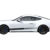 Lower Rush Stripes Graphics Side Decals for Ford Mustang