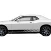 Lower Side Racing Stripes Graphics for Dodge Challenger