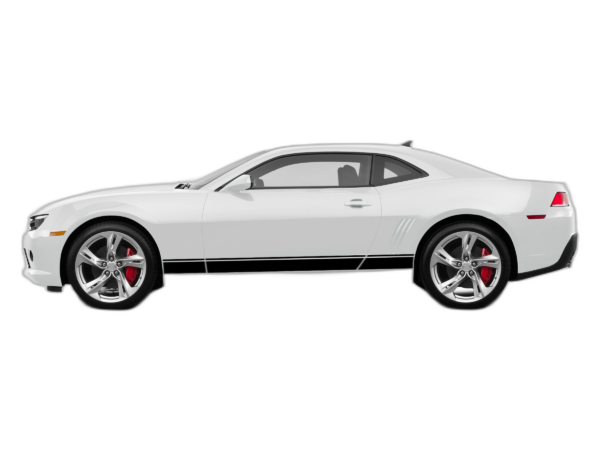 Lower Side Road Stripes Graphics for Chevrolet Camaro 2010-2015