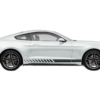Lower side rush stripes graphics decals compatible with Ford Mustang 2015-2023