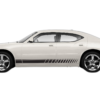 Lower Side Speed Stripes Graphics for Dodge Charger 2006-2010