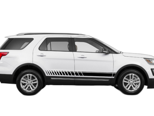 Lower Side Stripes Decals Graphics for Ford Explorer 2011-2019