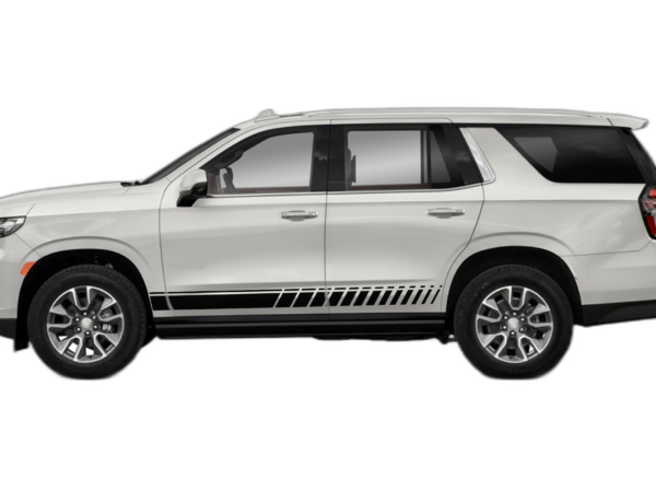 Lower side stripes graphics decals compatible with Chevrolet Tahoe