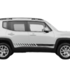 Lower side stripes graphics decals compatible with Jeep Renegade