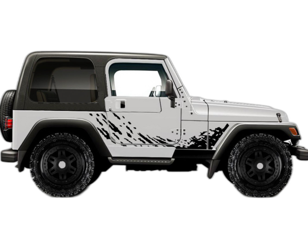 Lower Splash Decals Graphics for Jeep Wrangler TJ