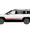 Lower Stripes Graphics for Hyundai Santa Fe