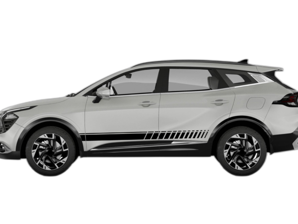 Lower Stripes Side Decals Graphics for Kia Sportage