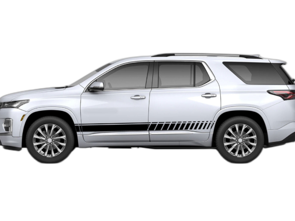 Lower Stripes Side Graphics for Chevrolet Traverse 2018-2023