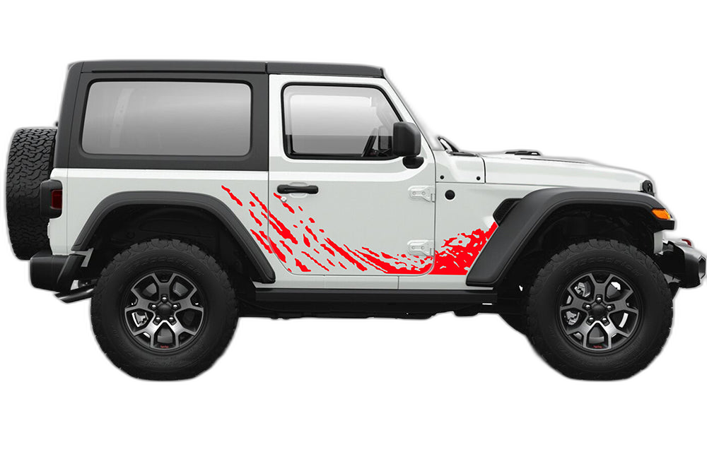 Lower Splash Graphics for Jeep Wrangler JL 2 Doors - Image 2