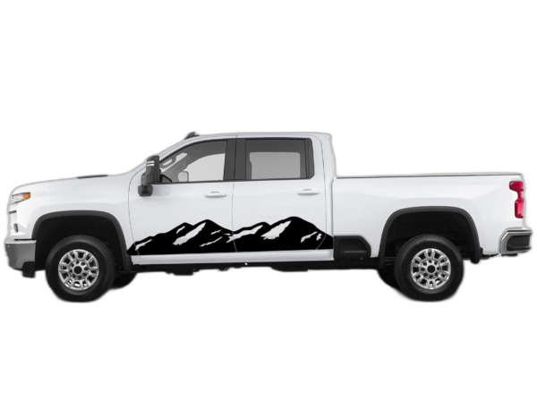 Mountain Decals Graphics for Chevrolet Silverado 2500HD