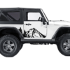 Mountain Forest Decals Graphics for Jeep Wrangler JK 2 Doors