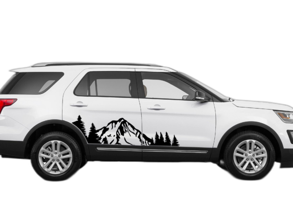 Mountain Forest Graphics Side Decals for Ford Explorer 2011-2019