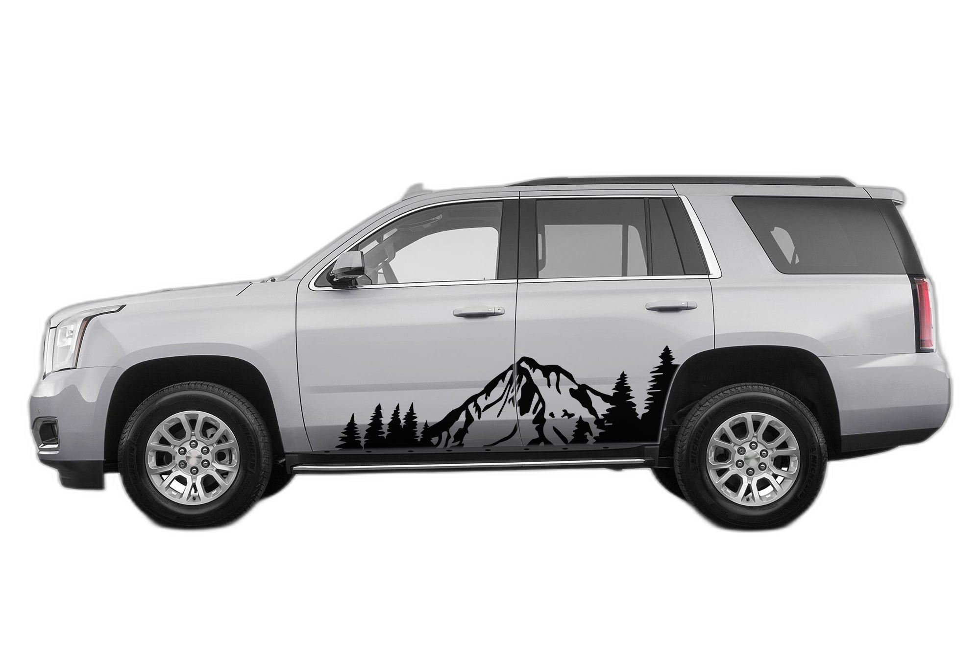 Mountain Forest Side Graphics for GMC Yukon 2015-2020