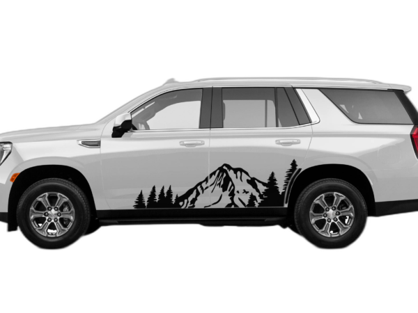 Mountain Forest Side Graphics for GMC Yukon