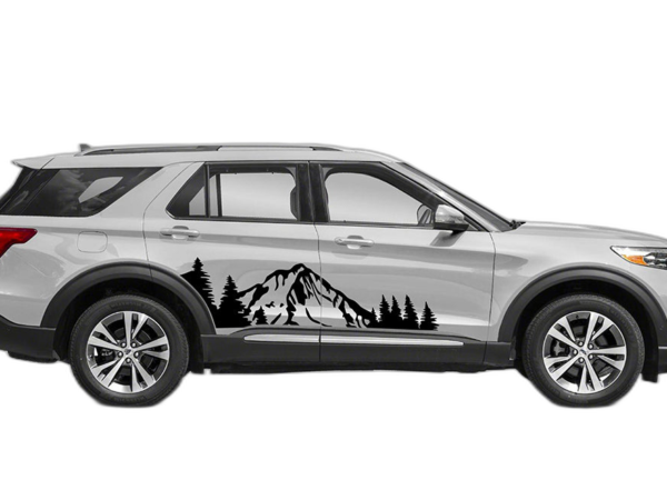 Mountain Forest Side Graphics Graphics for Ford Explorer