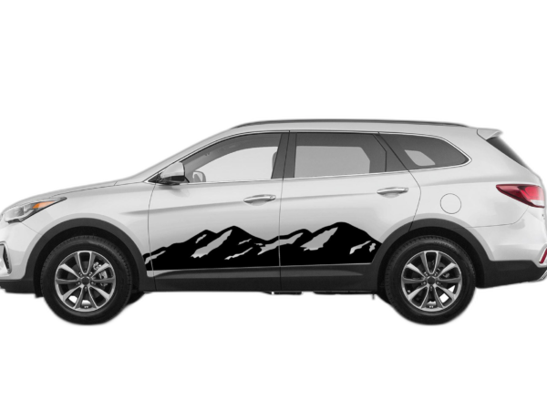Mountain Graphics for Hyundai Santa Fe 2019-2023