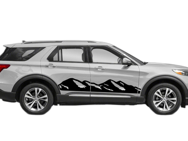 Mountain graphics decals graphics compatible with Ford Explorer
