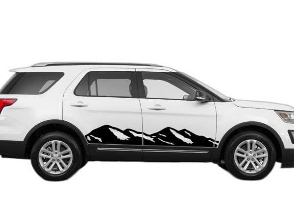 Mountain Graphics Side Decals for Ford Explorer 2011-2019