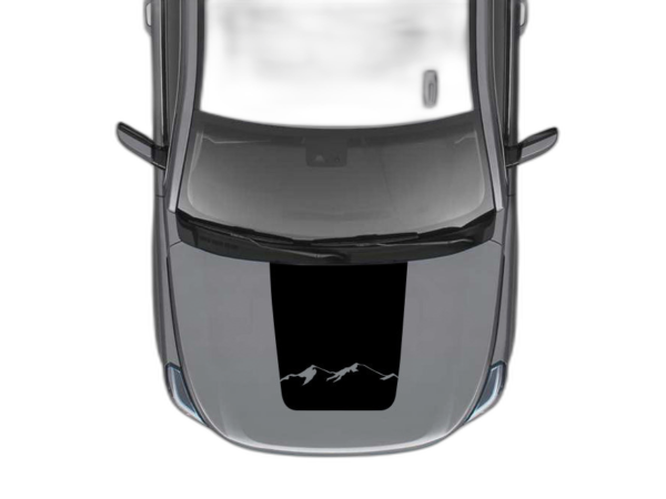 Mountain hood graphics decals compatible with GMC Yukon 2015-2020