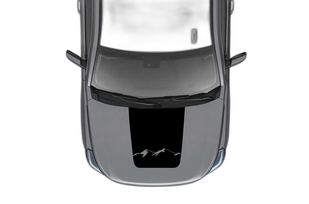 Mountain hood graphics decals compatible with GMC Yukon 2015-2020