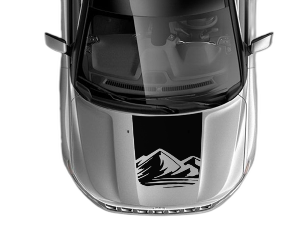 Mountain Hood Graphics for Jeep Compass 2007 - 2025