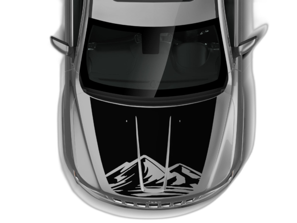 Mountain Hood Graphics for Jeep Grand Cherokee 2011-2021