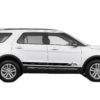 Mountain Line Side Stripes Decals Graphics for Ford Explorer 2011-2019