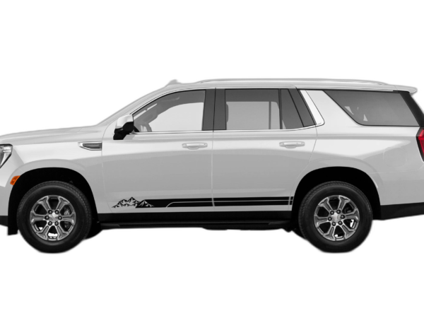 Mountain Line Side Stripes Graphics for GMC Yukon